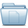 Documents Blue Icon 96x96 png